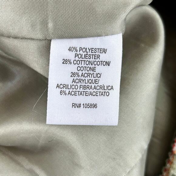 Worth New York Sheer Ribbon Zip Back Knee Length Shift Sheath 8 Dress $585 MSRP - Picture 11 of 12